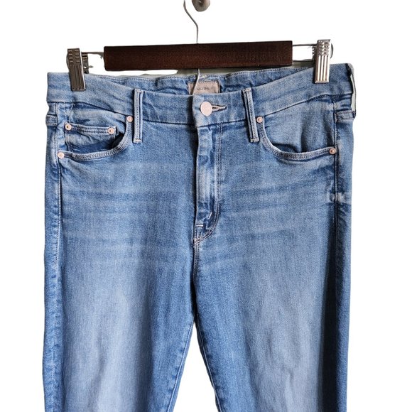 Mother Jeans The Looker Crop Size 29 We're All in This Together Denim Jean - Picture 2 of 8